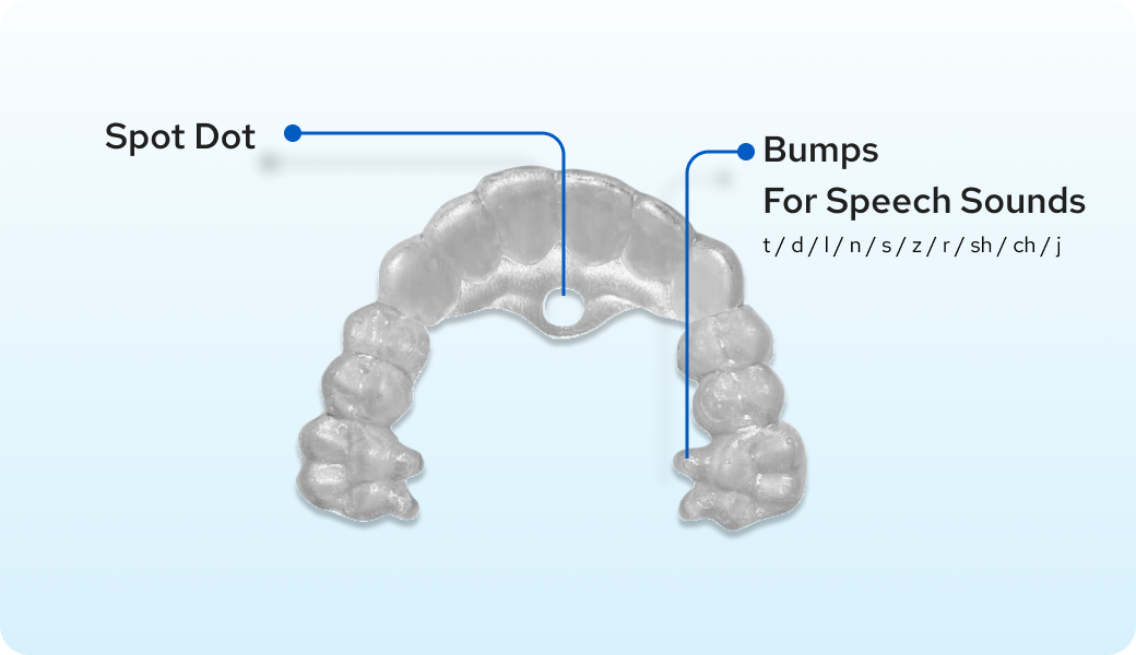 Spot Pal for Speech Tongue Training Appliance